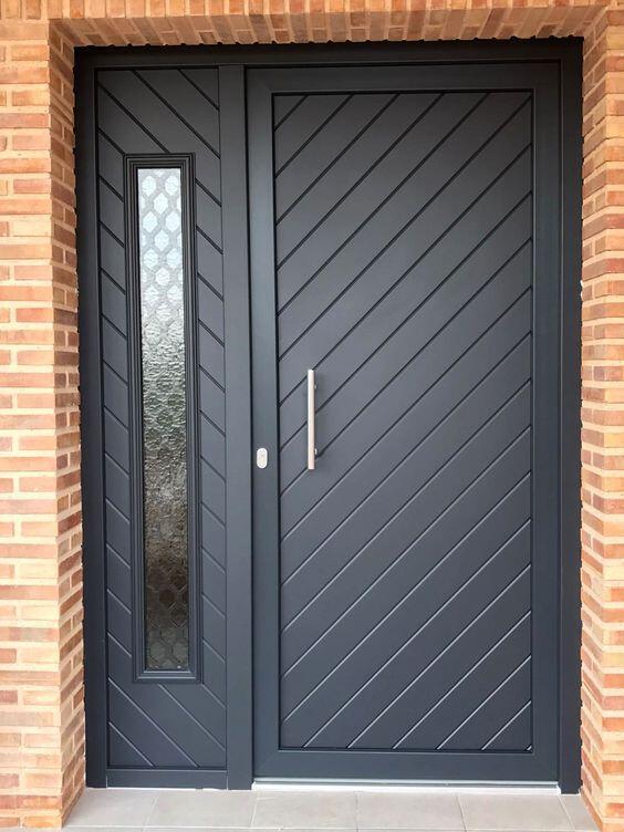 Chevron Father/Daughter iron door